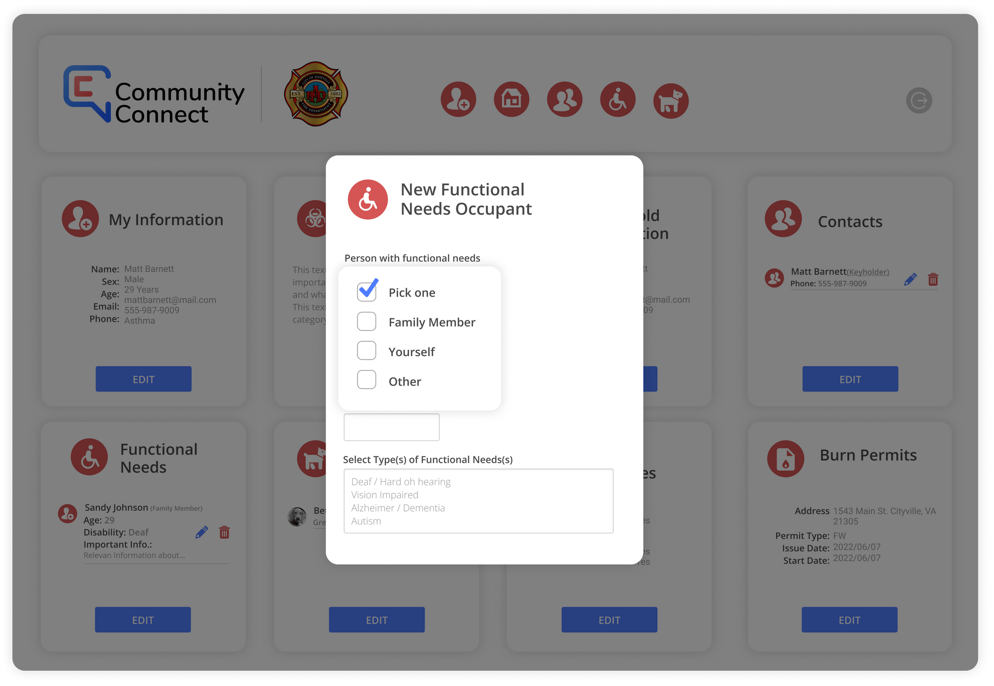 View of Community Engagement Software | Public Safety Software